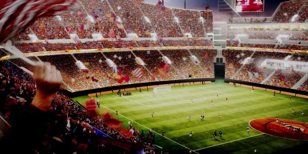 AS Roma Segera Punya Stadion Sendiri